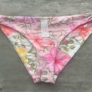 Hurley and Love Shack Fancy Floral Bikini Bottoms